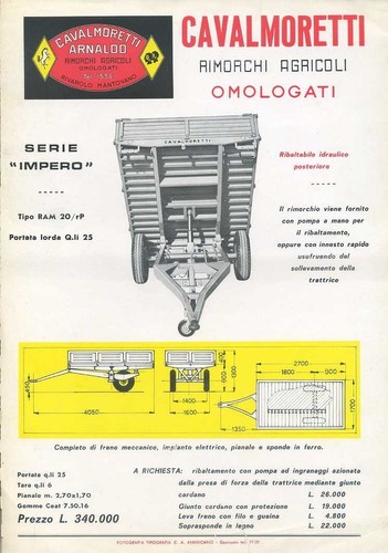 Brochure depliant cavalmoretti - brochure,