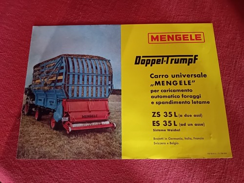 Ladewagen mengele rimorchi - ladewagen,